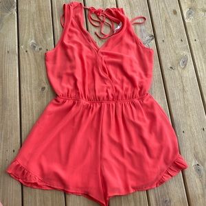 ASTR coral romper size M